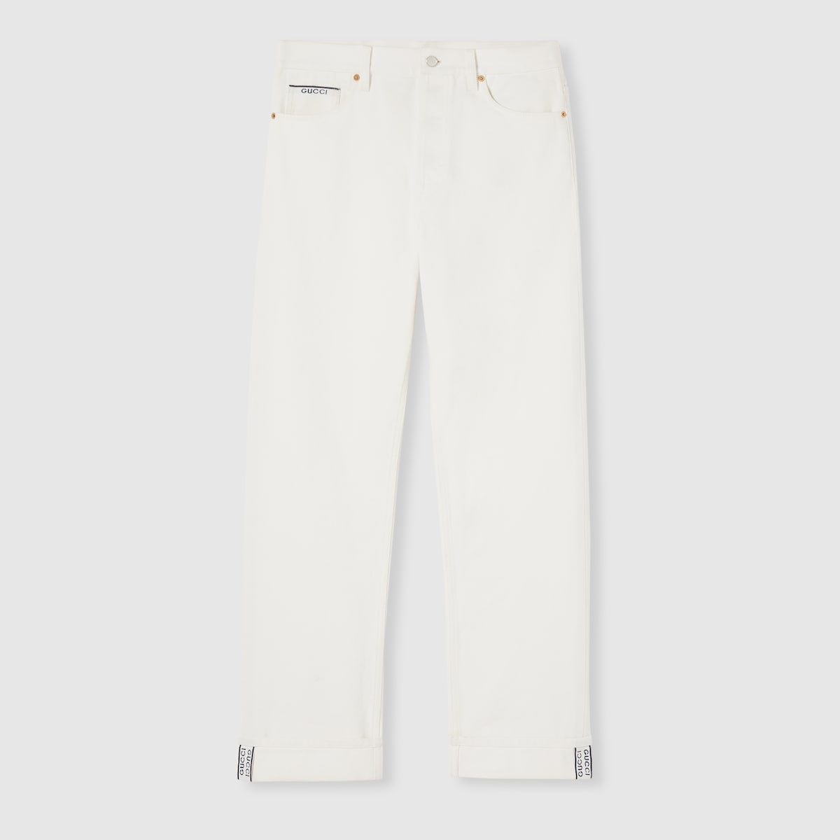Cotton selvedge denim pant - 1