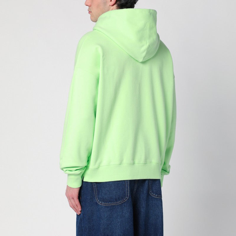 Off-White Mint Green Sweatshirt With Logo Men - 2