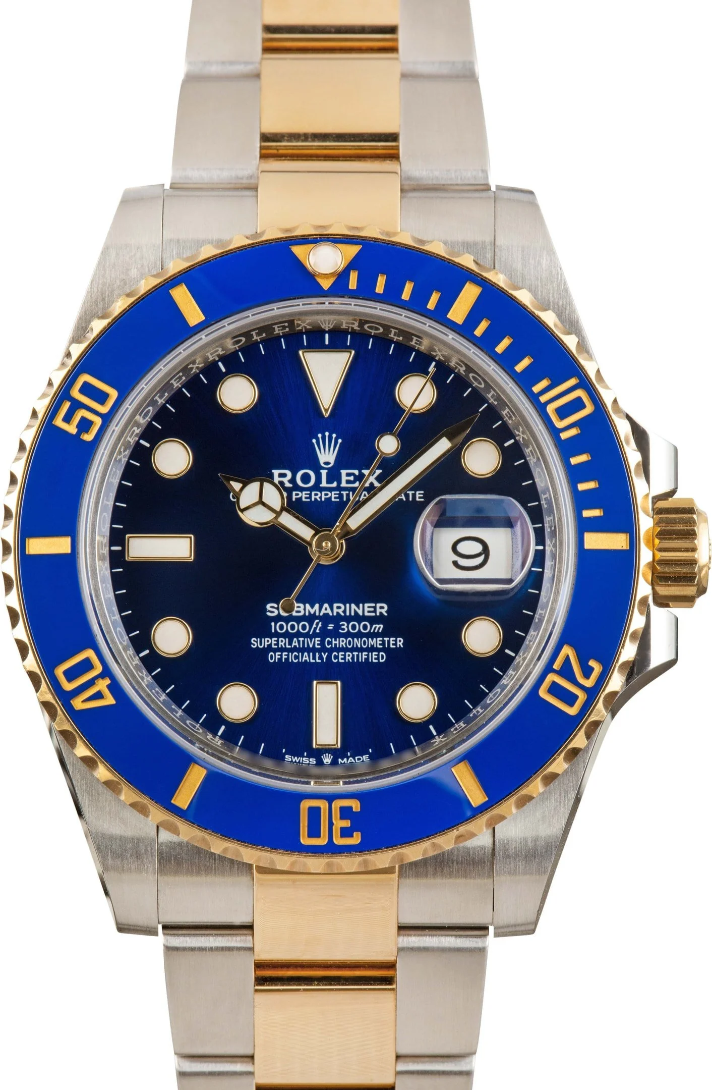 Men's Rolex Submariner Ref 126613LB Blue Dial - 1