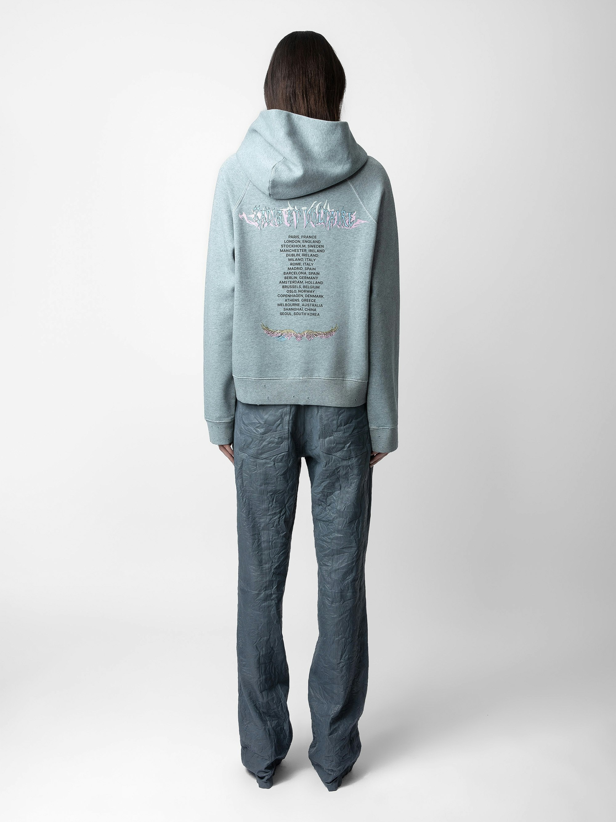 Georgy Concert Diamanté Hoodie - 3