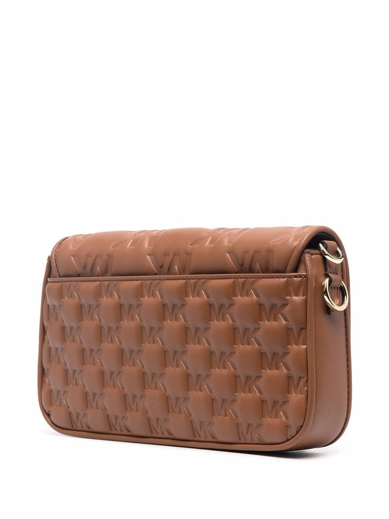 small Bradshaw logo-embossed crossbody bag 4