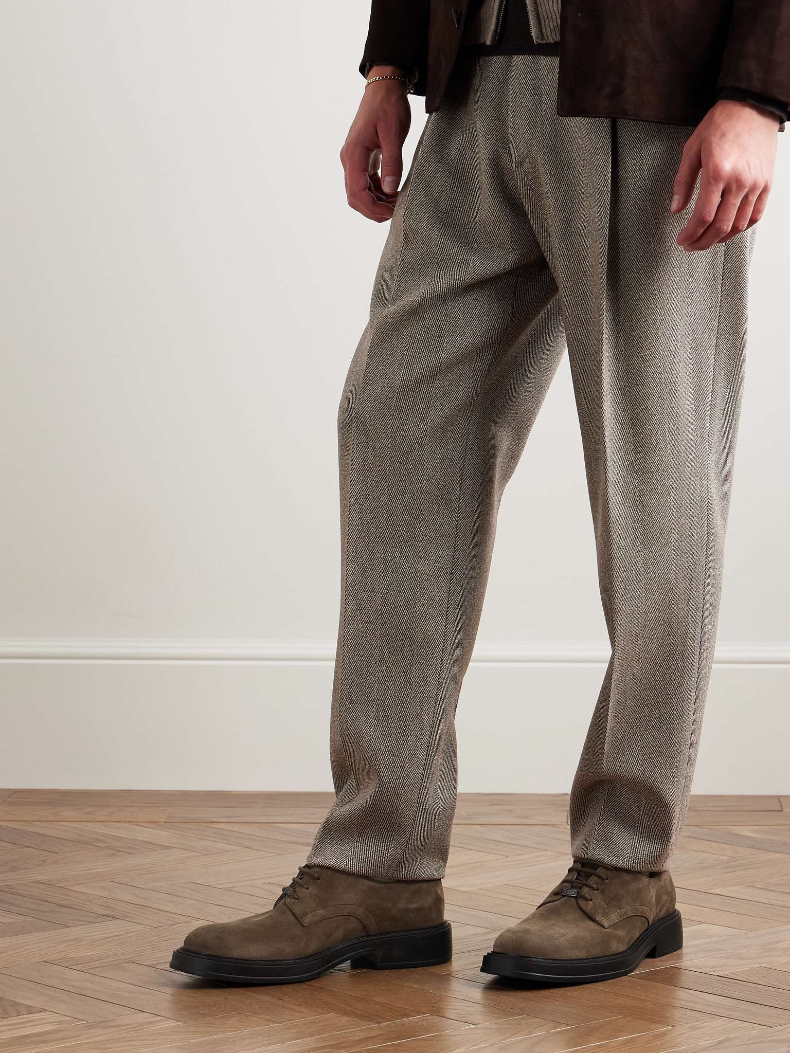 Suede Derby Shoes - 2