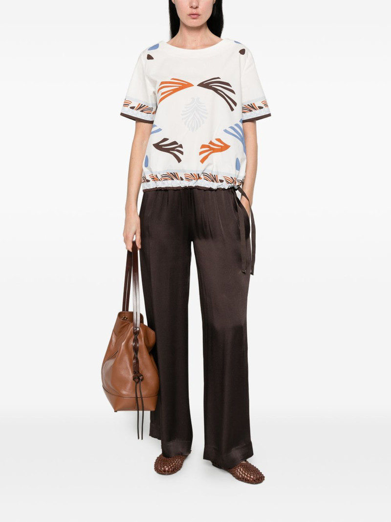 Herno patterned cotton blouse outlook