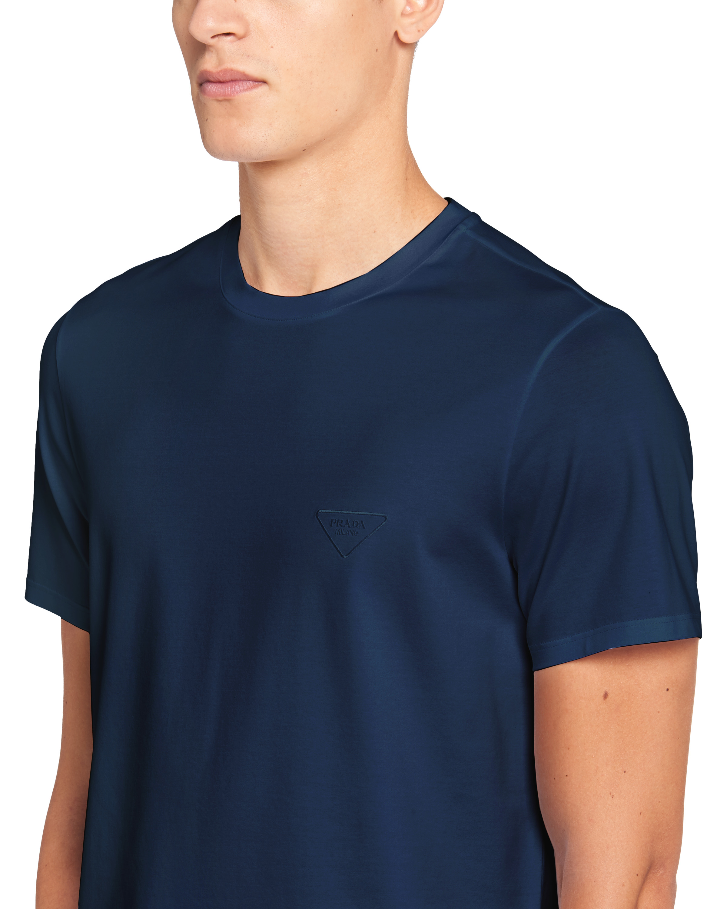 【関税&送料込】Prada Stretch Cotton T-Shirt Prada Stretch Cotton T-Shirt | Saks Fifth Avenue