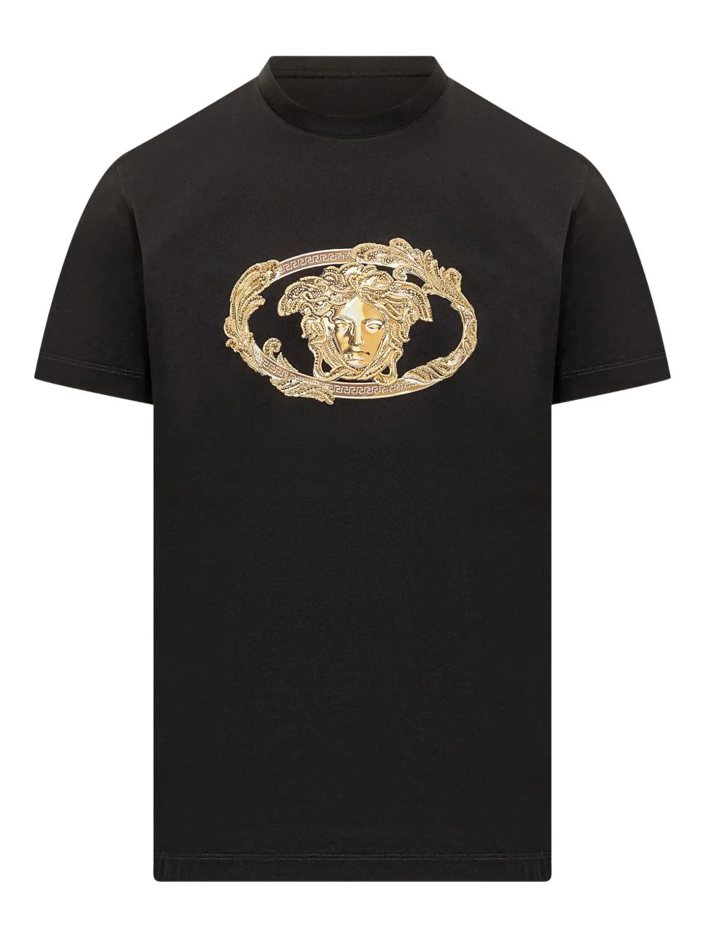 Medusa-embellished T-shirt - 1