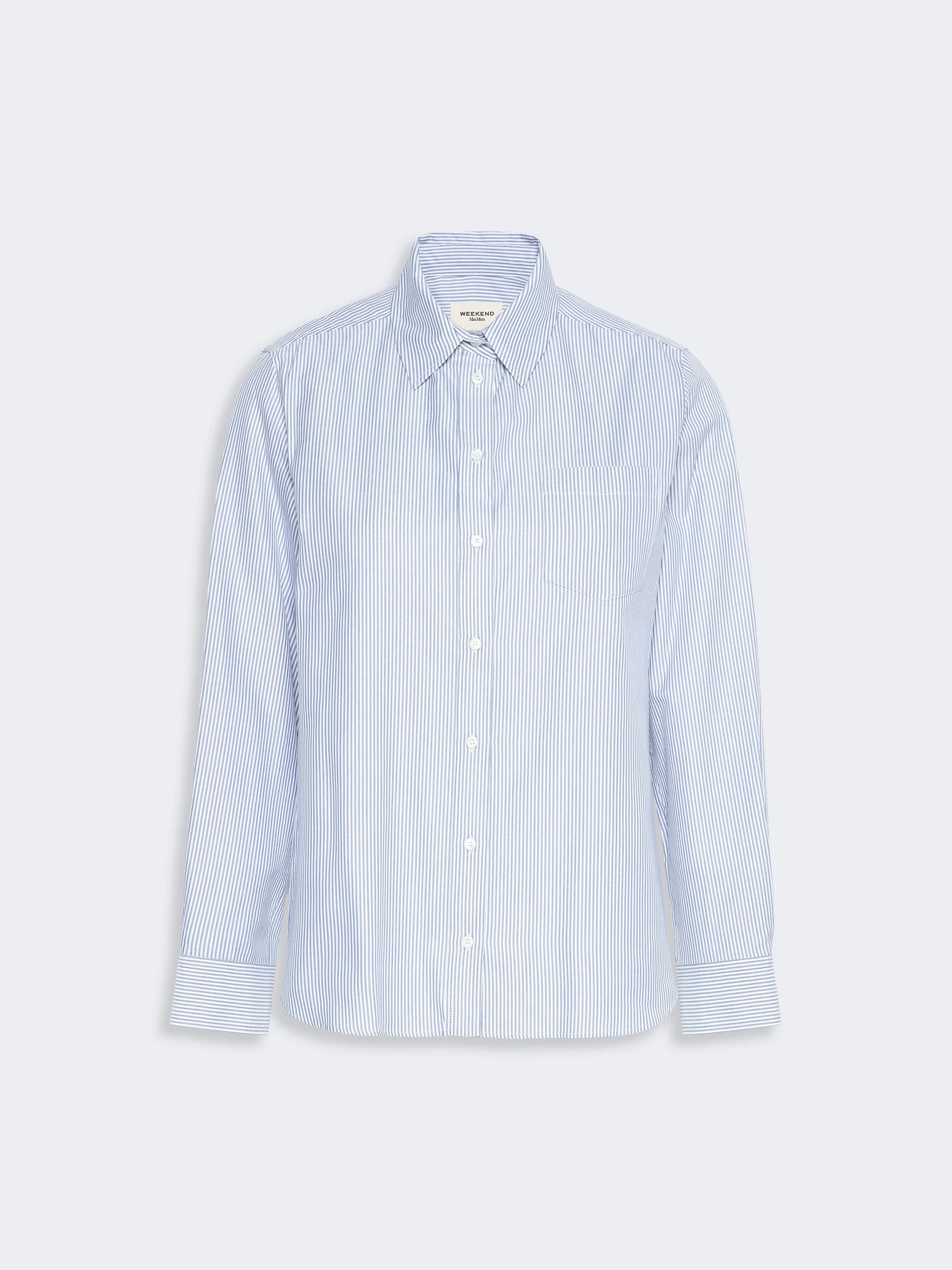 COBALTO Cotton Oxford shirt - NAVY - 1
