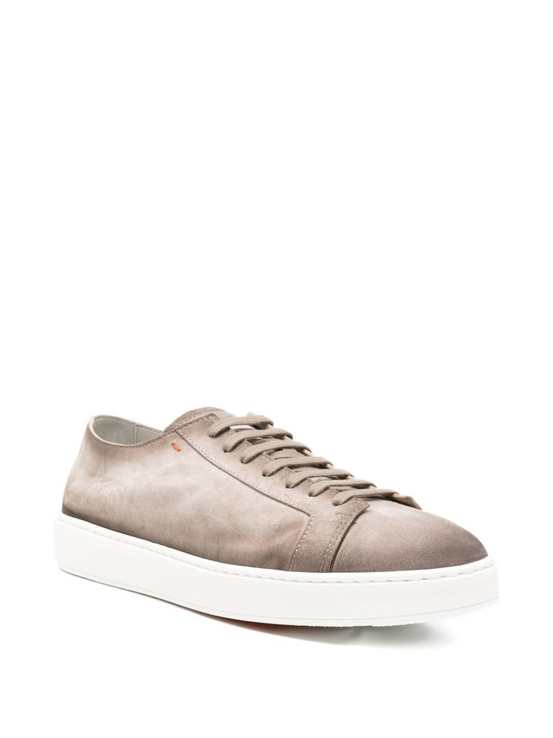 Santoni lace-up sneakers outlook