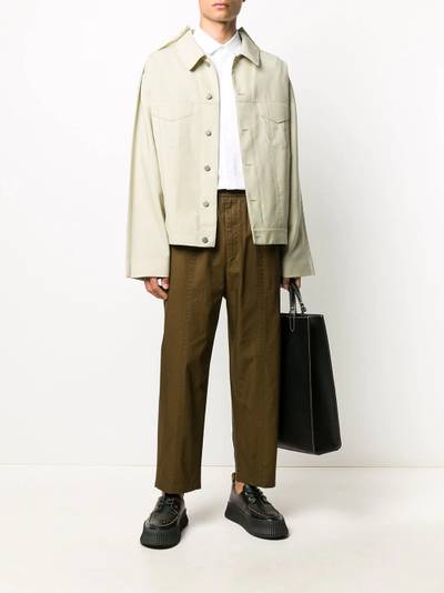 Jil Sander long-sleeve cotton shirt outlook