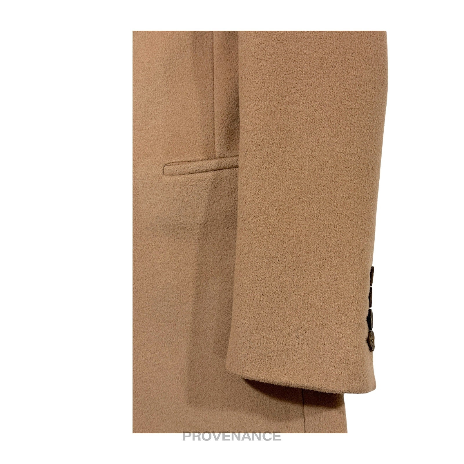 Gucci Chesterfield Wool Coat - Camel 42 - 10