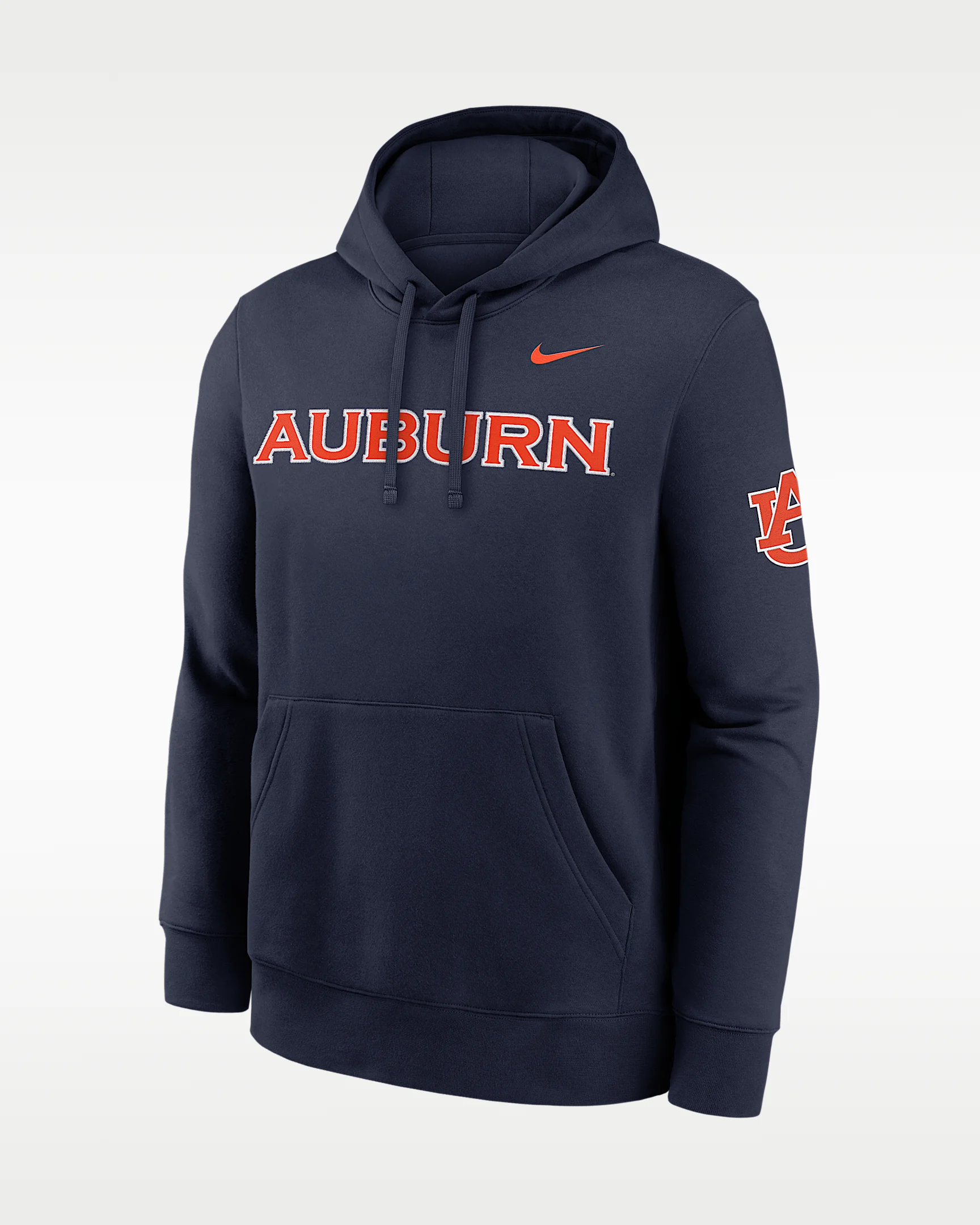 Auburn Sideline Club Men's Nike College Pullover Hoodie - 1