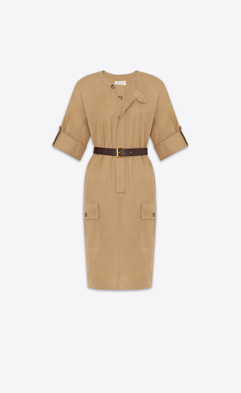 dress in cotton twill - 1
