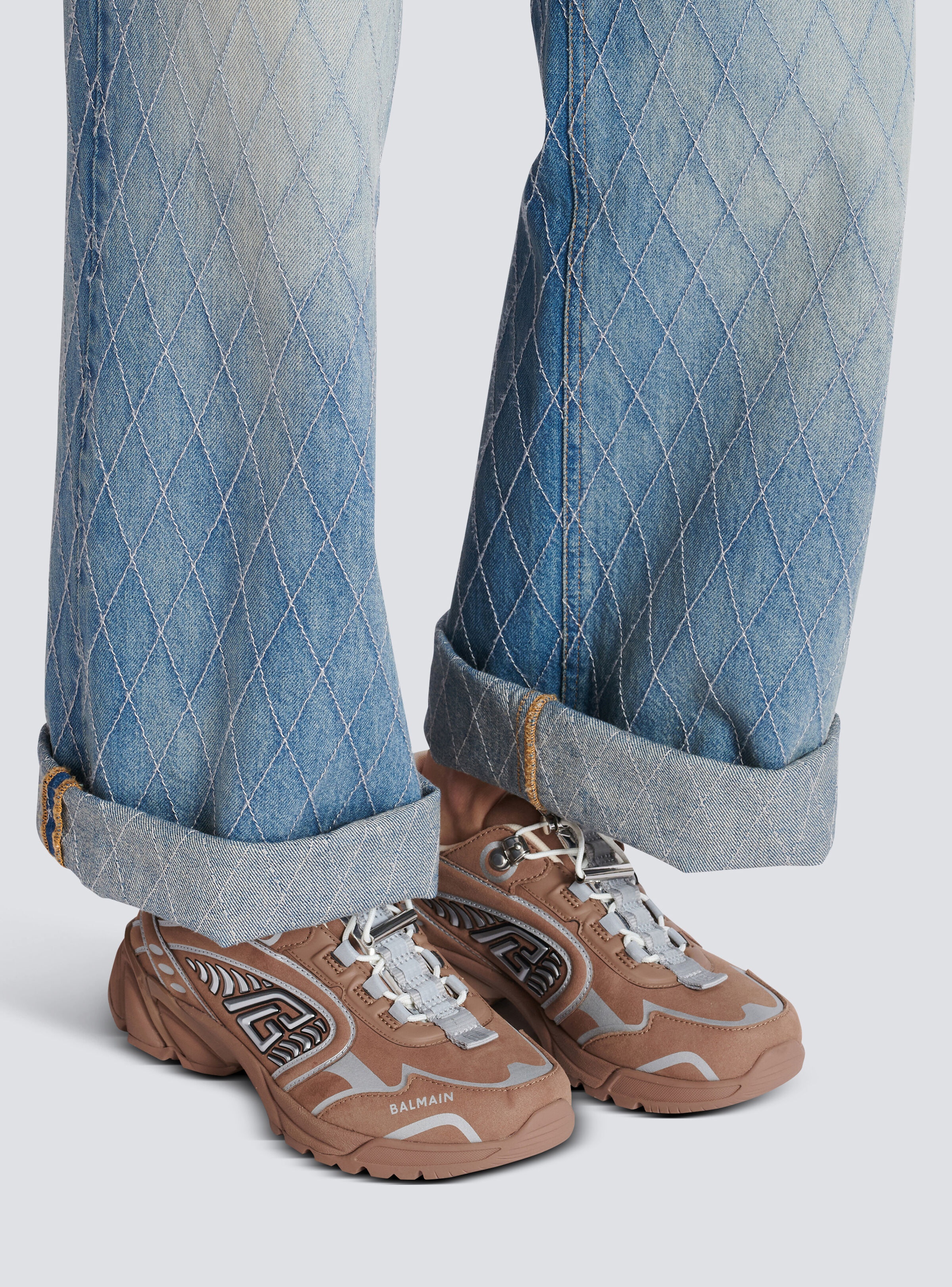 Cosmic Dust suede trainers - 10