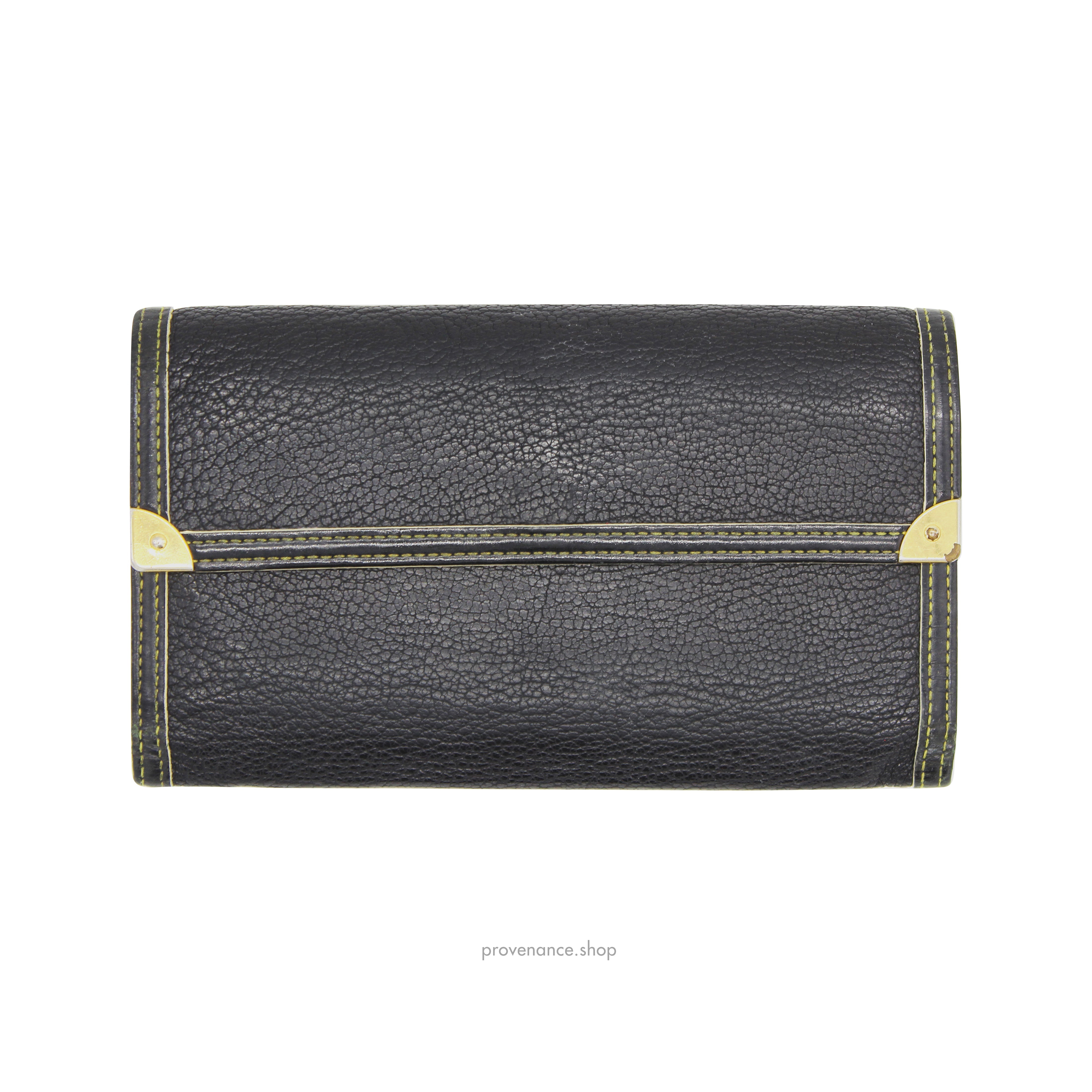 Louis Vuitton x Marc Jacobs International Wallet - Black Suhali Noir Leather - 2