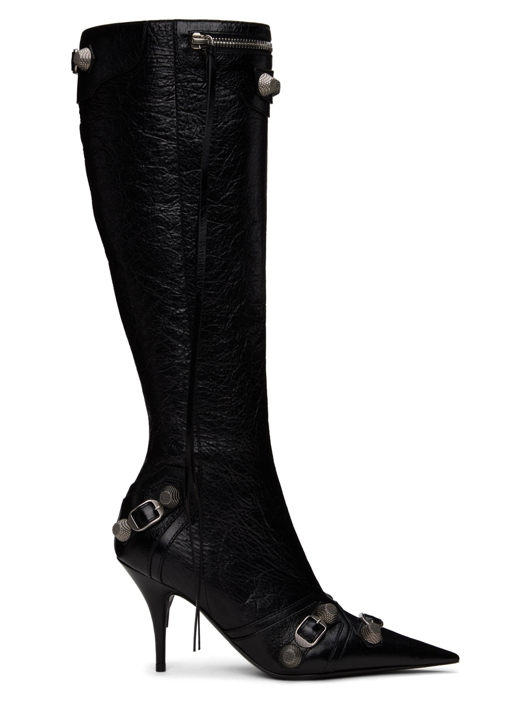 Black Cagole 90mm Tall Boots - 1