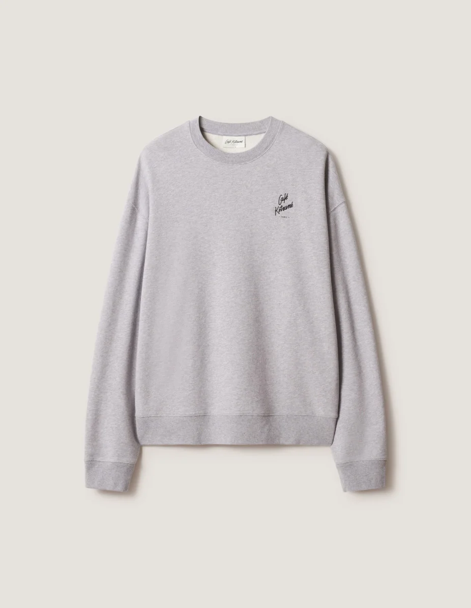 CAFE KITSUNE RELAX SWEATSHIRT - 1