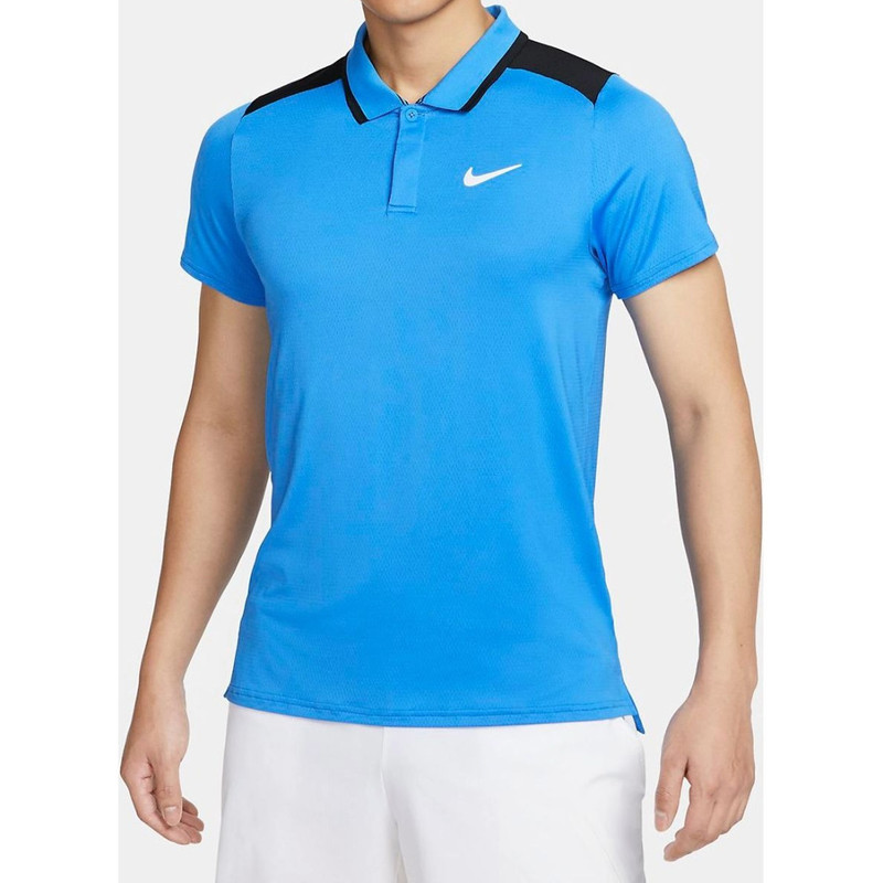 Nike Court Advantage Dri-FIT Polo Shirt 'Blue White Black' FD5318-435 - 1