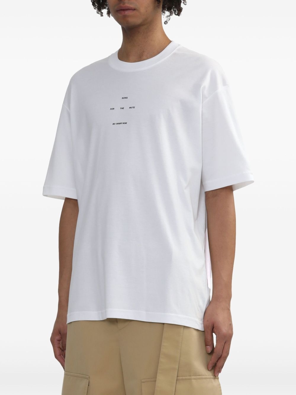 logo-print T-shirt - 3