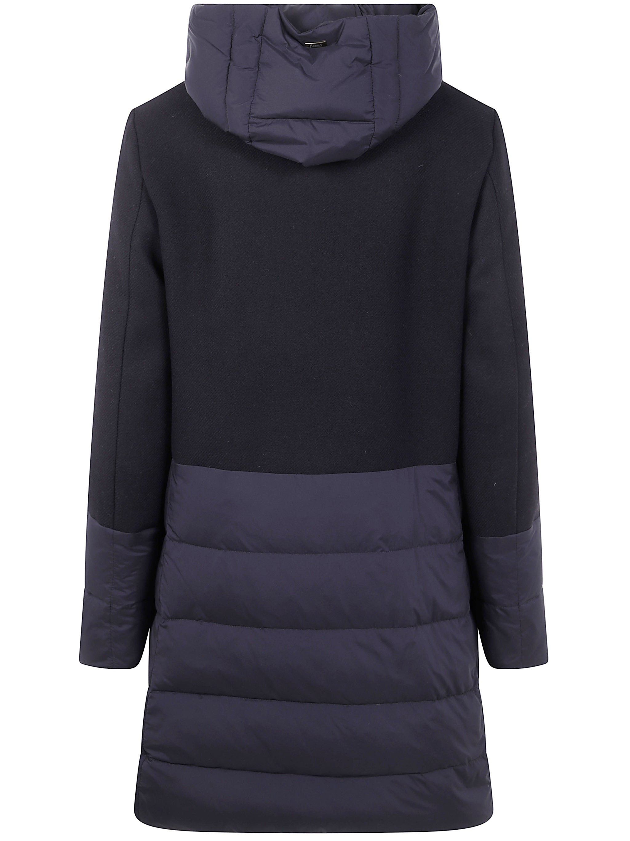 Herno Women "Mix Fabric" Medium Jacket - 2
