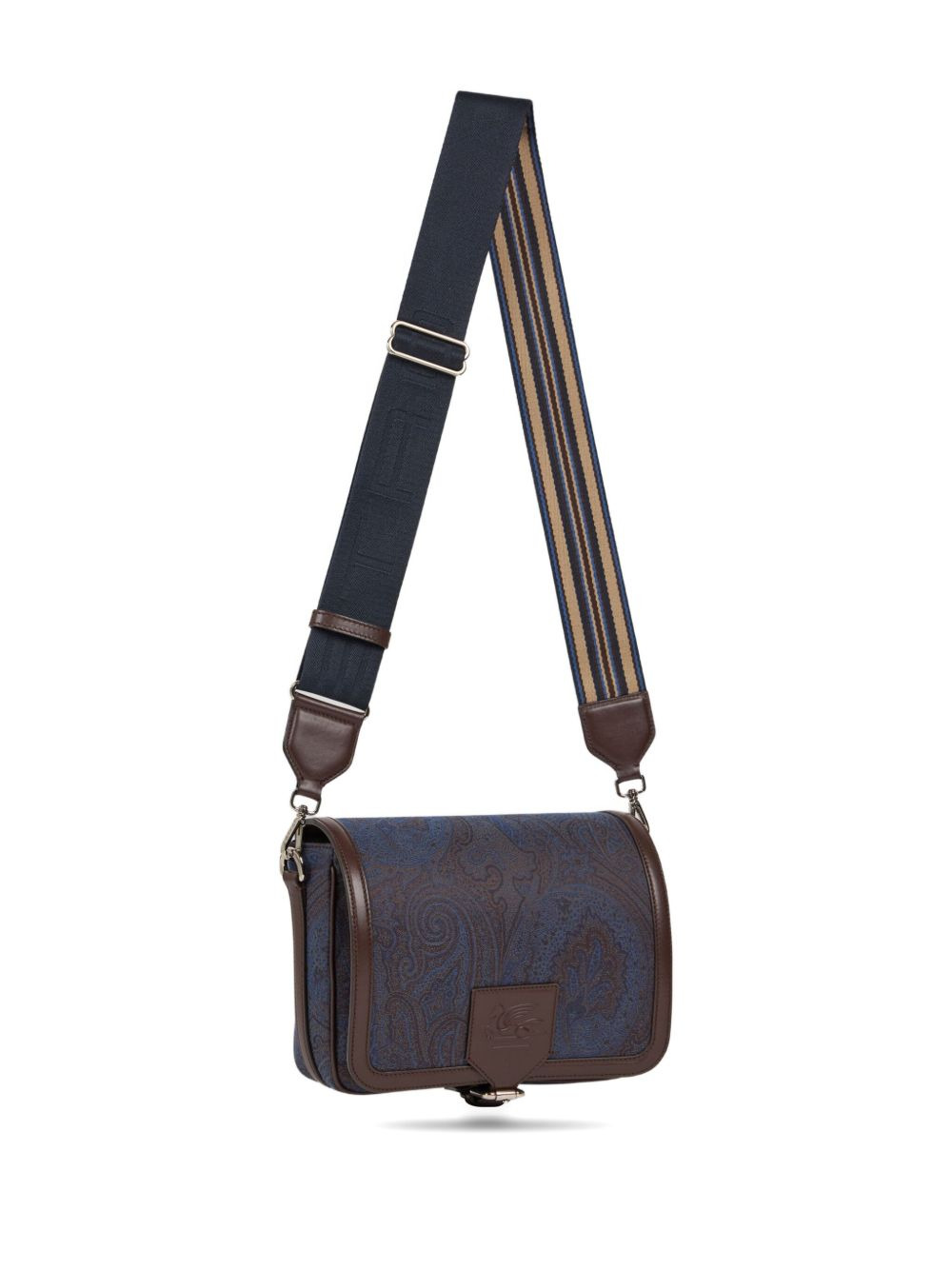 paisley-jacquard shoulder bag - 3