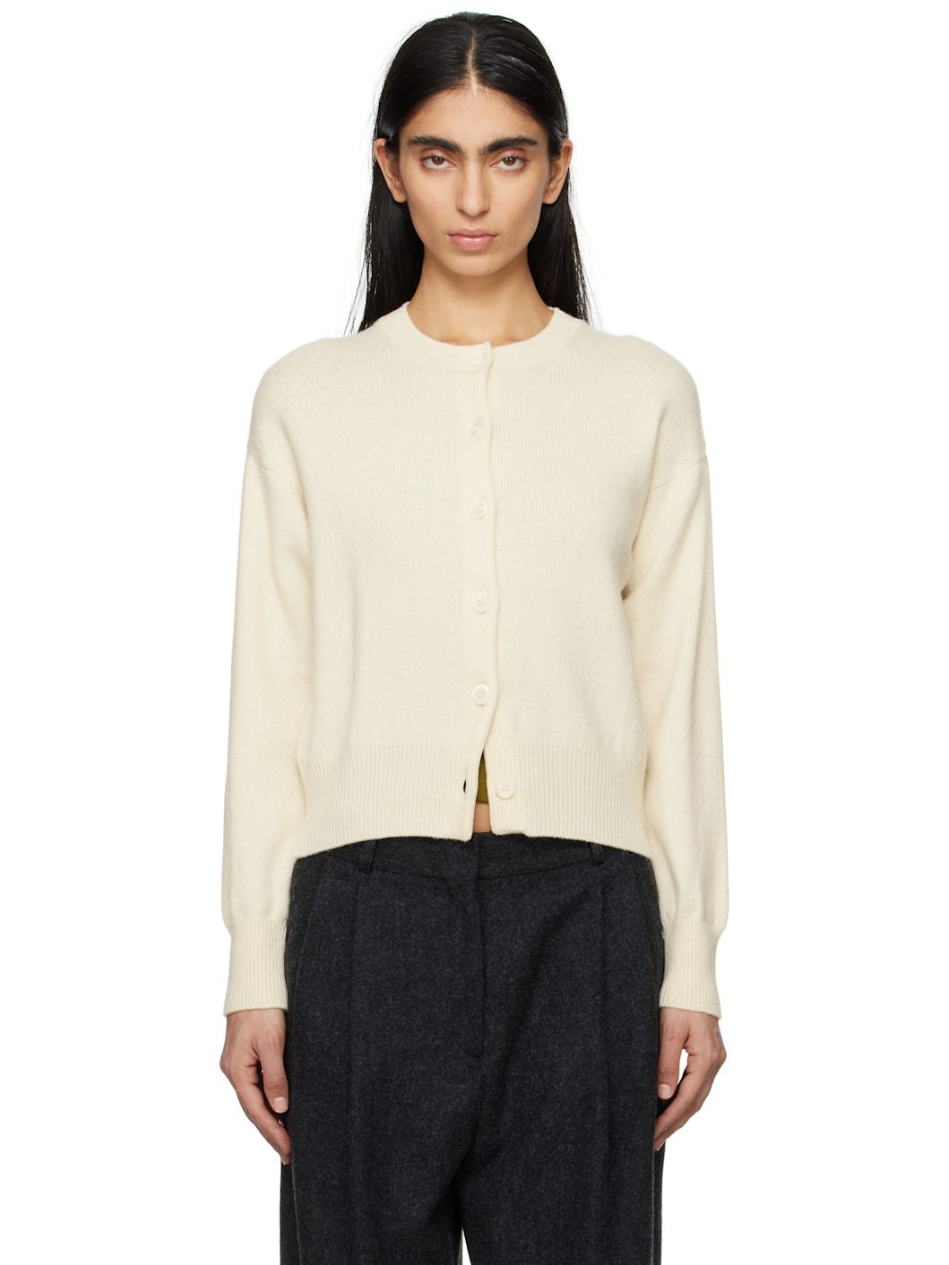 Off-White Ada Crewneck Cardigan - 1