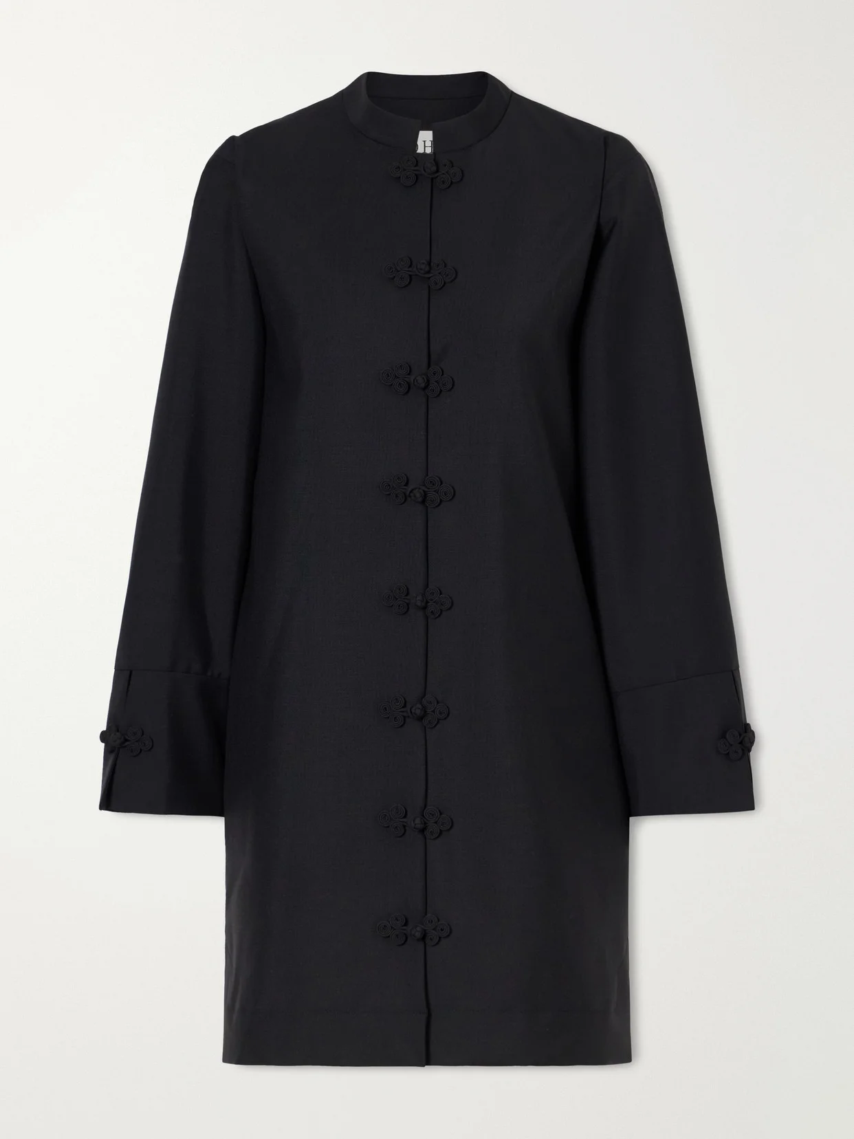 Wool And Mohair-blend Midi Dress - 1