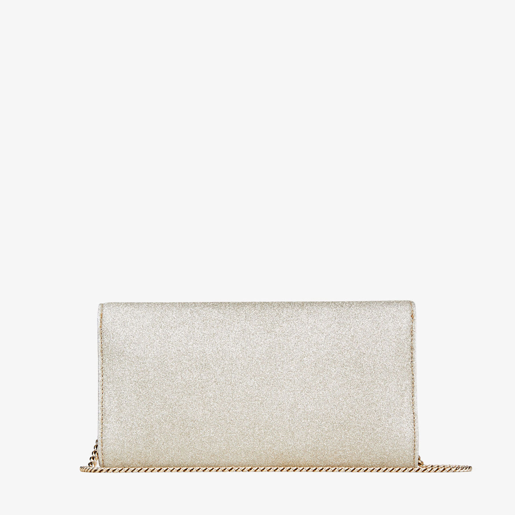 Emmie
Platinum Ice Dusty Glitter Clutch Bag - 6
