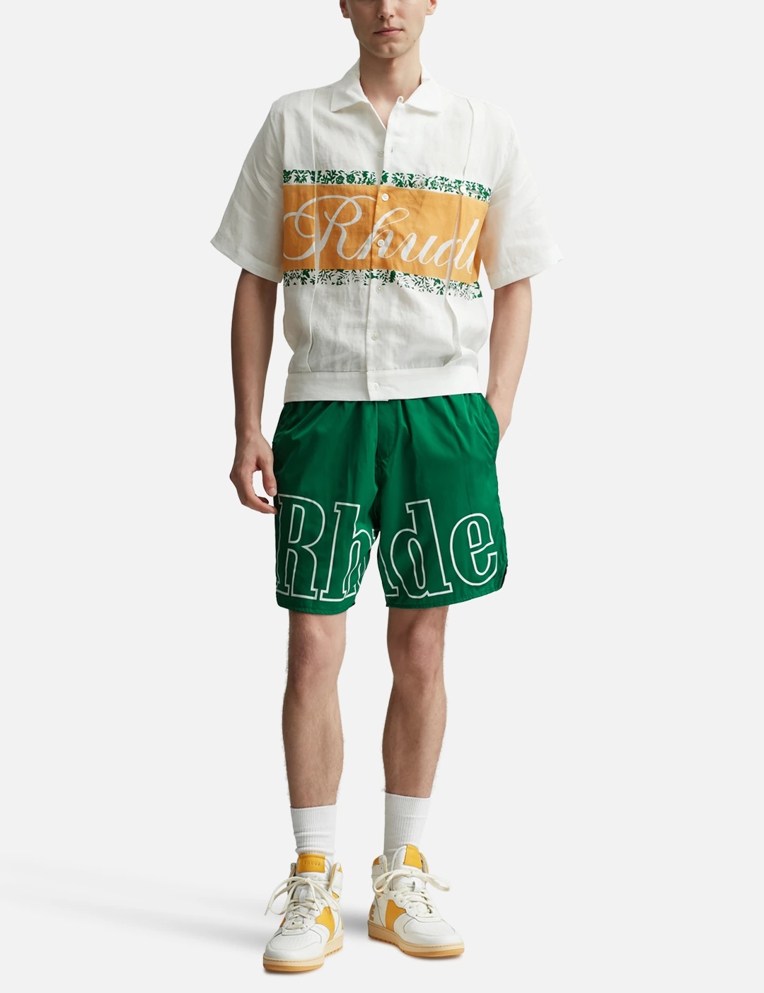 LOGO TRACK SHORT - 5