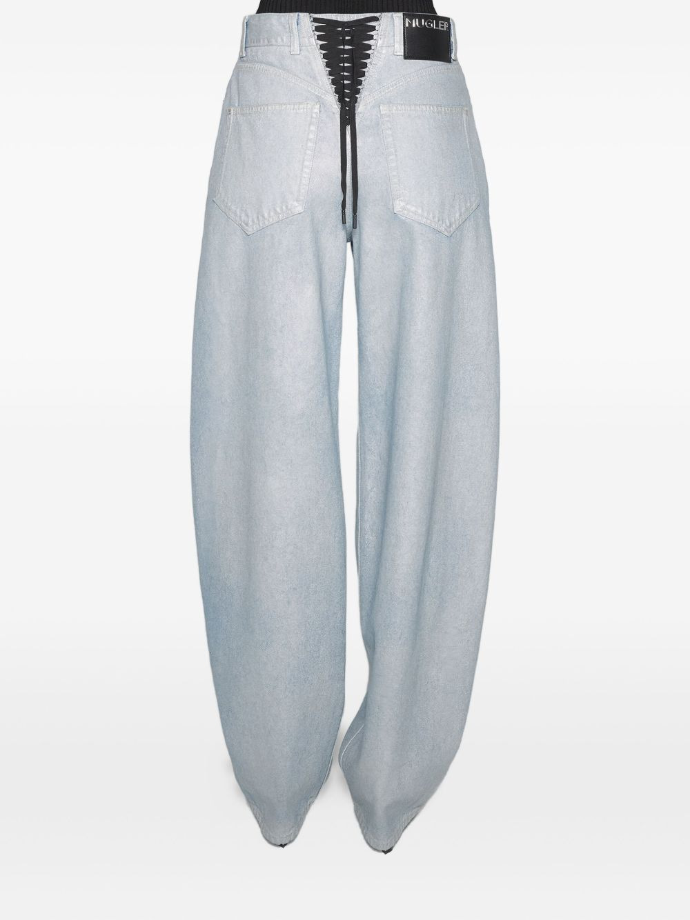 lace-up trousers - 2