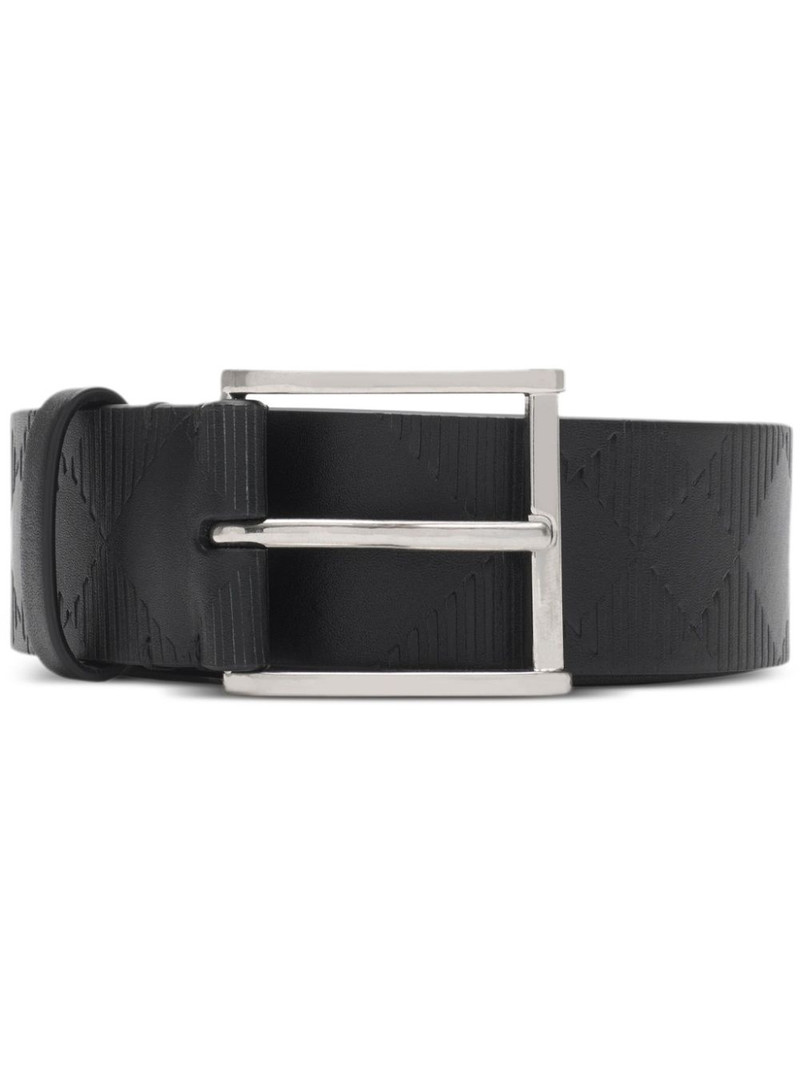 check leather belt 1