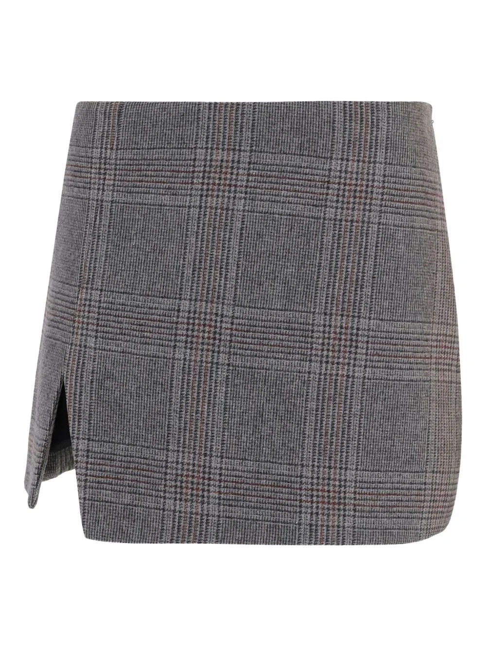 Wool blend miniskirt - 1
