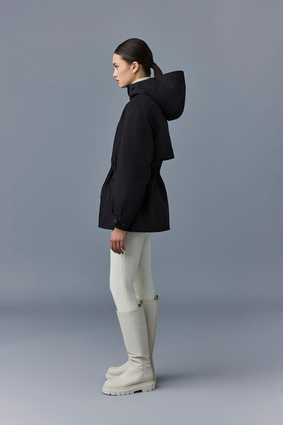 Mackage＊CARRIE-CITY Short 2-in-1 rain parka＊レインパーカ MACKAGE CARRIE-CITY Short 2-in-1 rain parka with removable