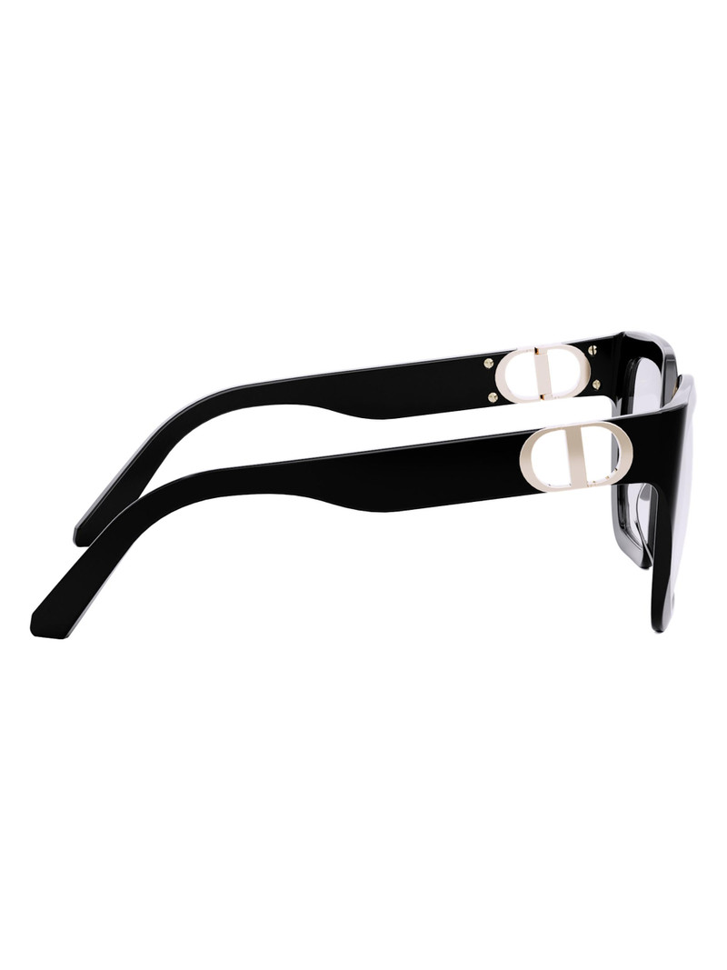 Women's 30Montaigneo S1I 54MM Square Optical Glasses - Black Lavender 7