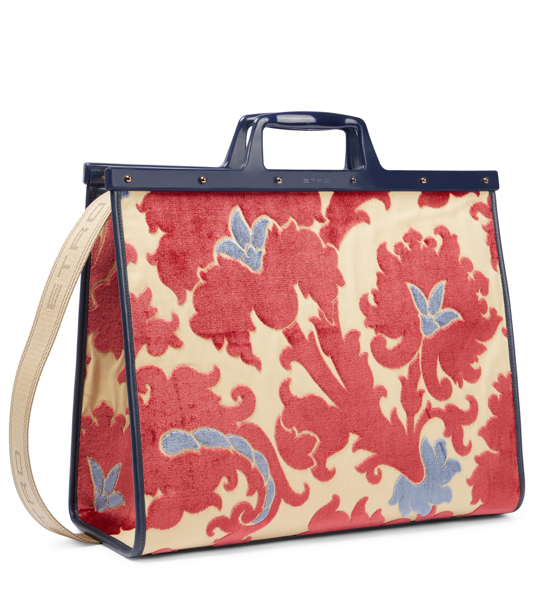 Love Trotter Large jacquard tote bag - 3