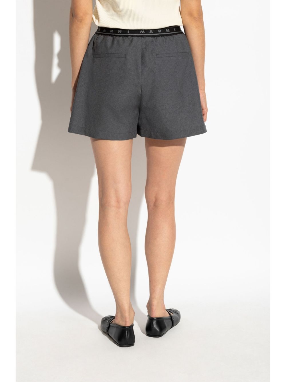 pleated shorts - 4