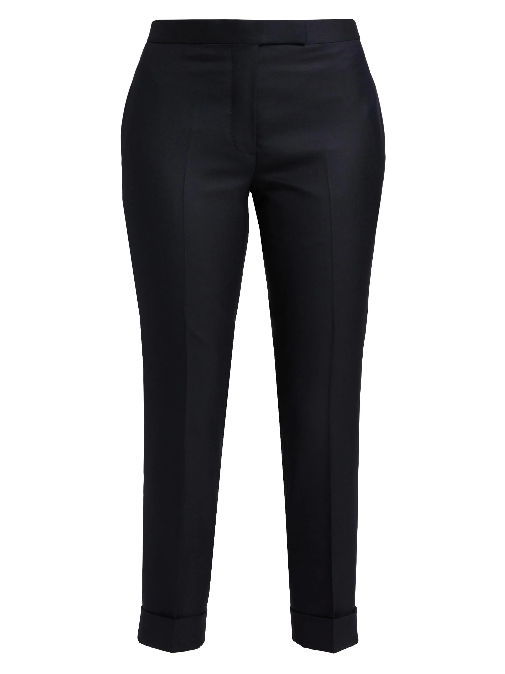 Women's Low-Rise Skinny Trousers - Navy - 1