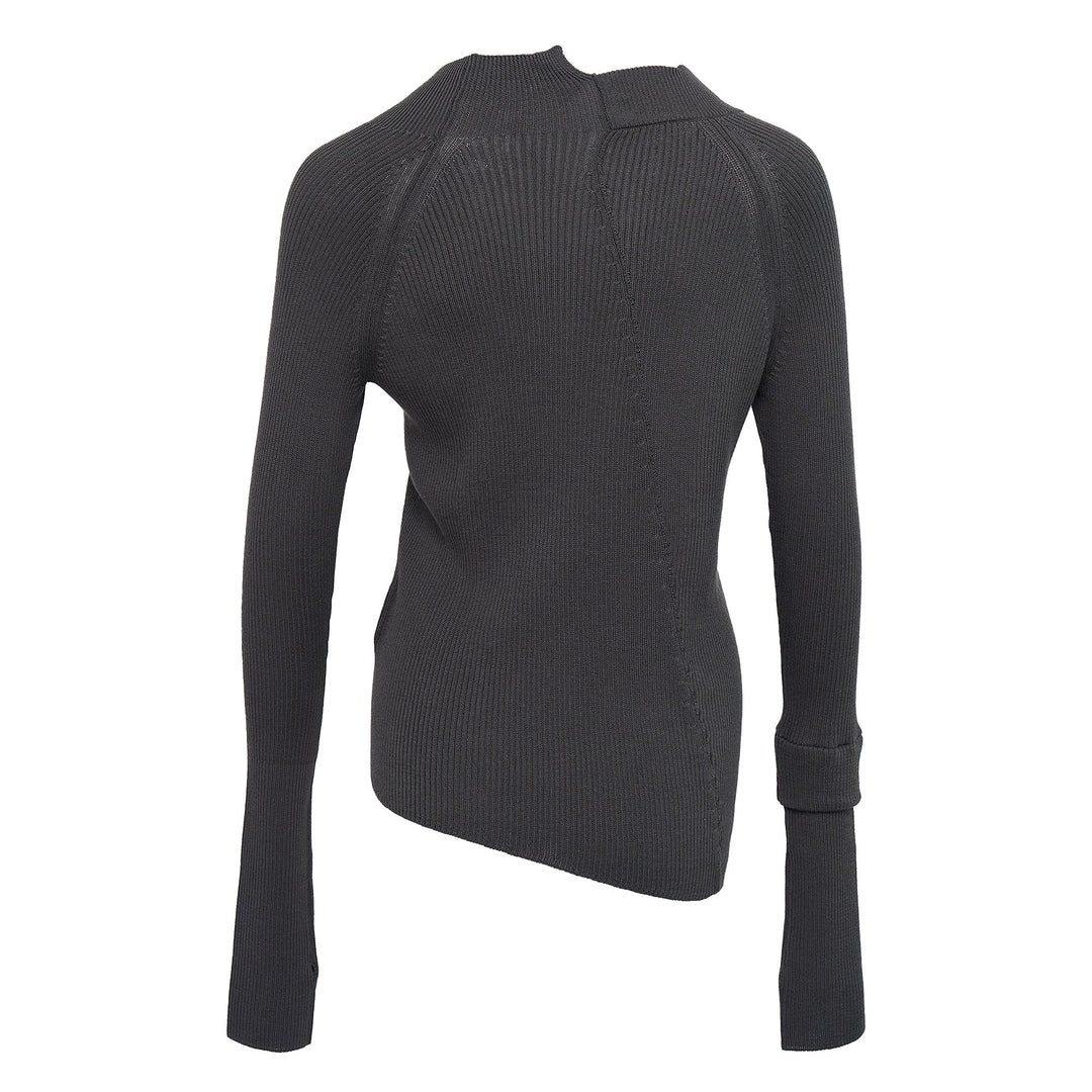 Twisted Front Open Cardigan - 2