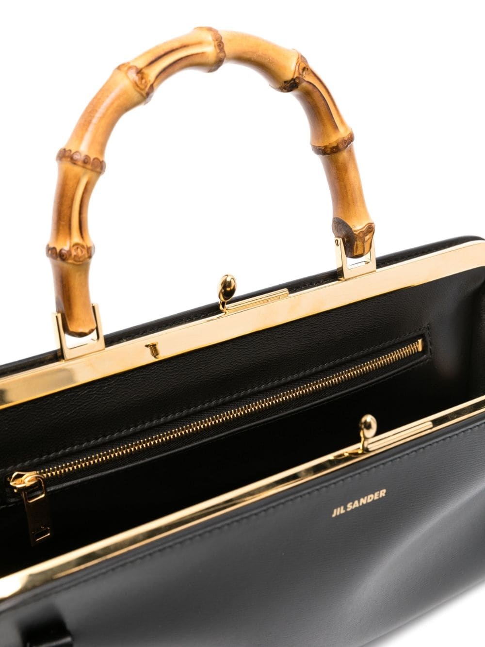 Goji leather tote bag - 5