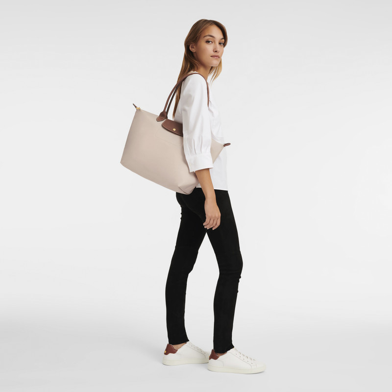Longchamp Le Pliage Original L Tote bag Paper - Recycled canvas outlook