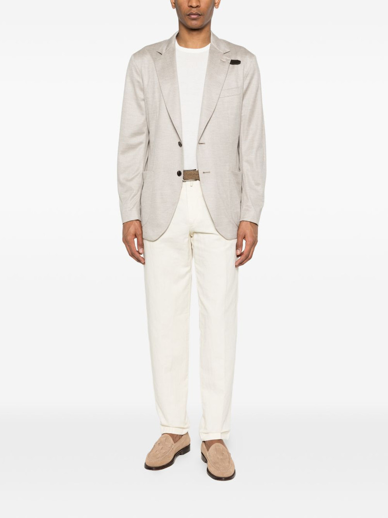 Brioni button-fastening blazer outlook