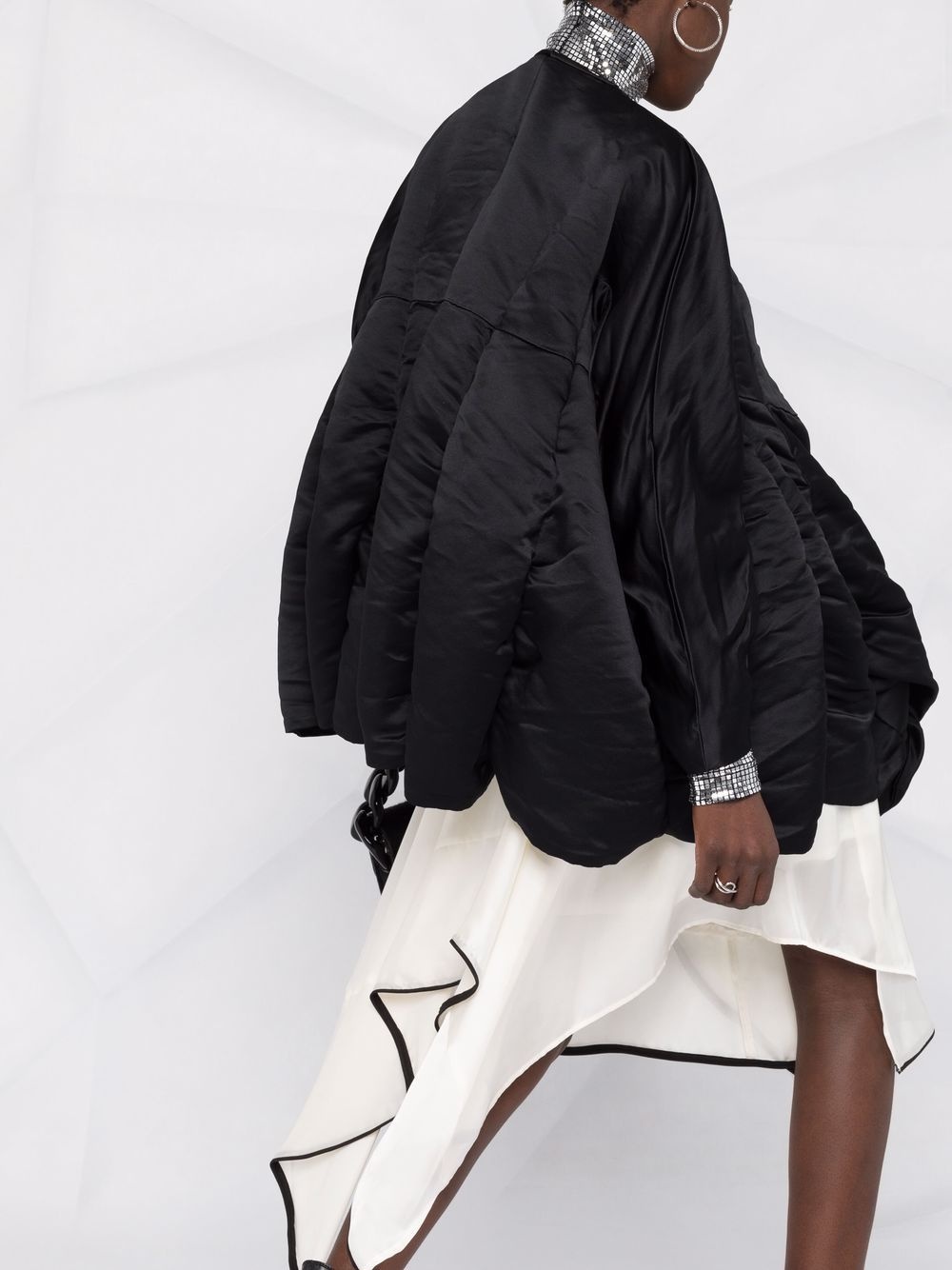 oversize crease-effect jacket - 5