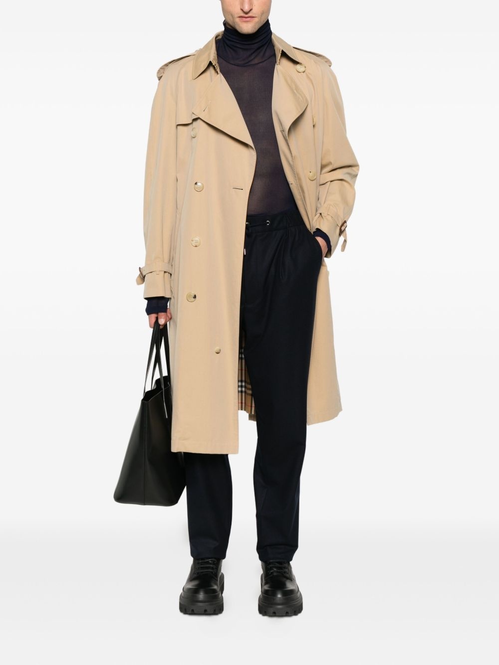 pleated drawstring trousers - 2