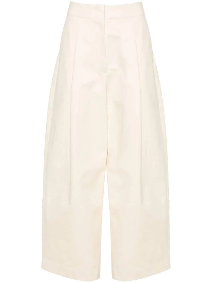 Studio Nicholson Cotton Wide Leg Trousers - 1