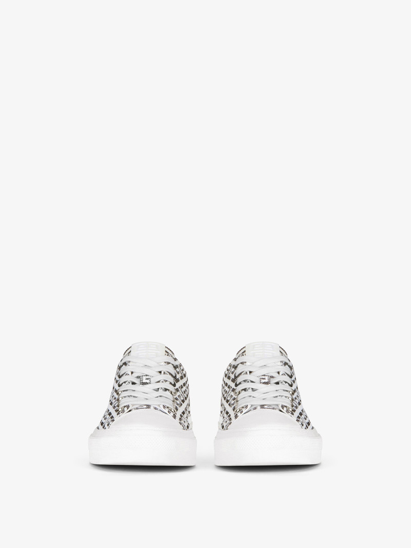 Givenchy CITY SNEAKERS IN 4G JACQUARD outlook