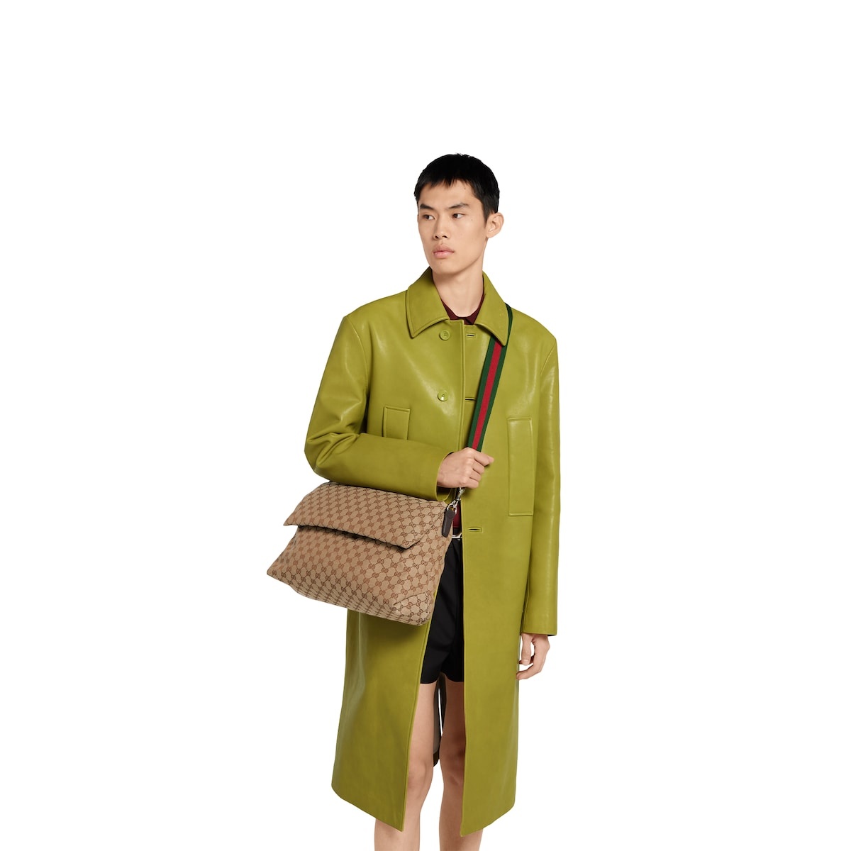 Medium GG crossbody bag with Web - 4