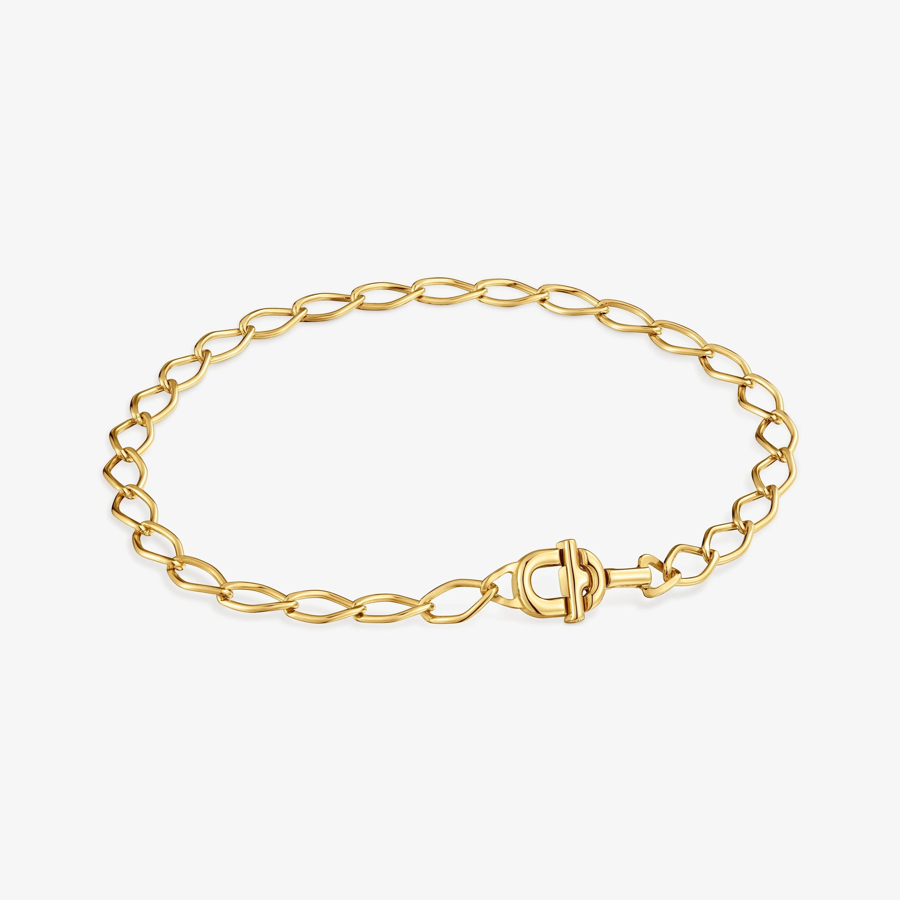 18kt gold vermeil Rhomboid chain bracelet TOUS MANIFESTO - 1