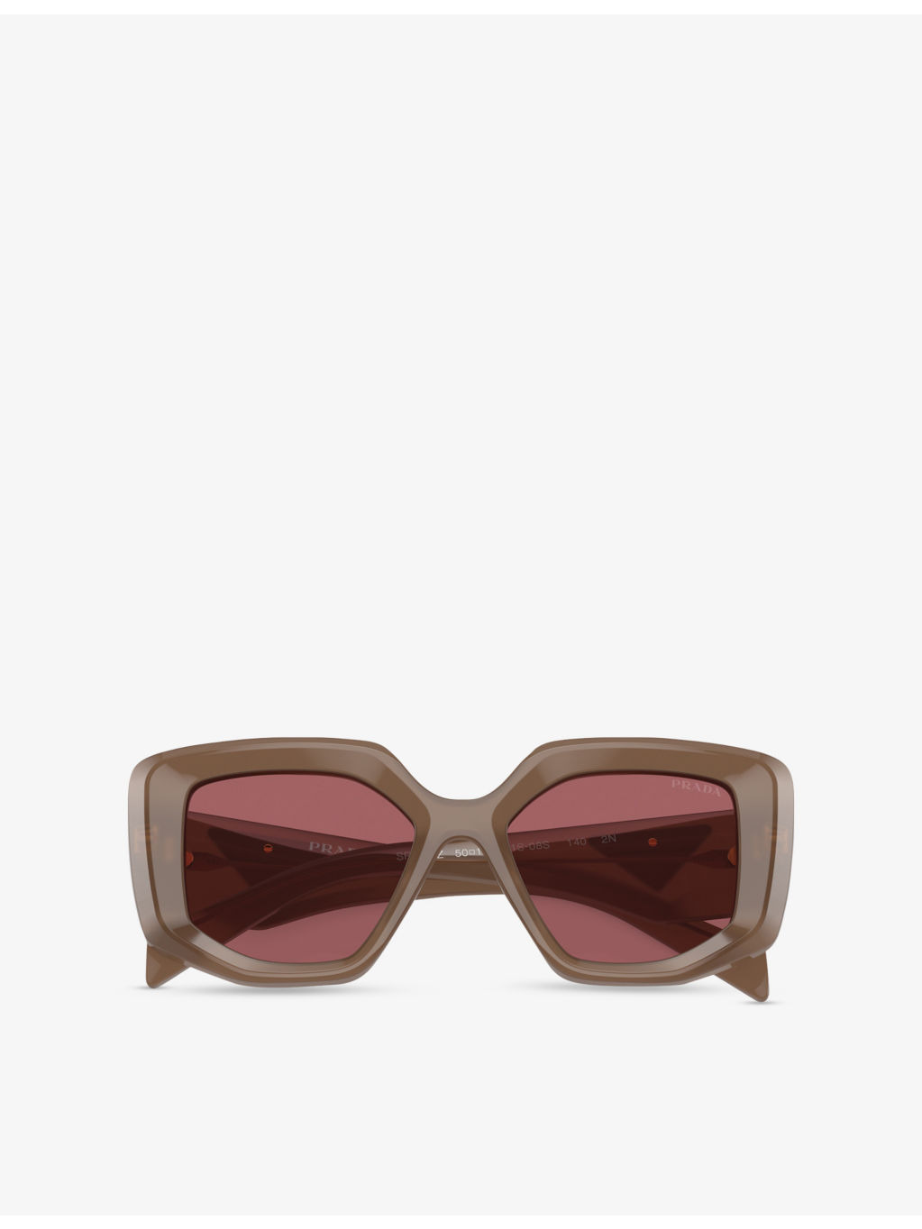 PR 14ZS Irregular-Frame Acetate Sunglasses - 5