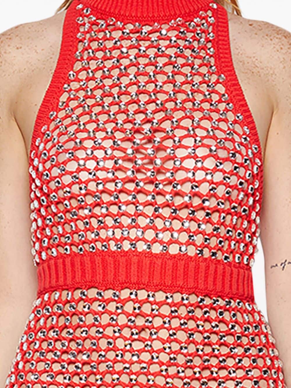 Sly open-knit minidress - 5