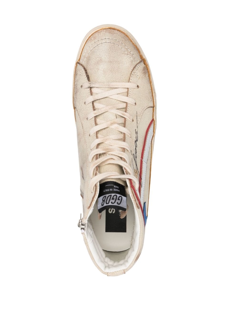 Slide high-top sneakers - 4