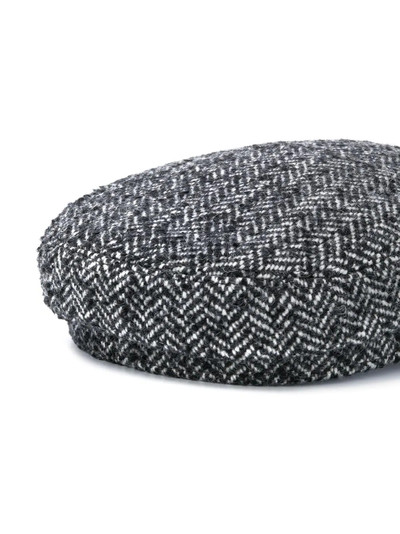 Isabel Marant tweed baker boy cap outlook