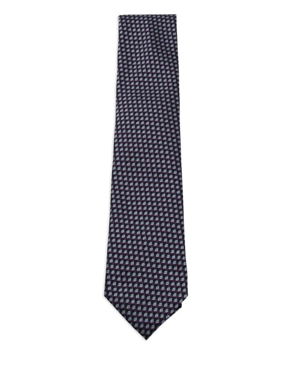 geometric-pattern tie - 1